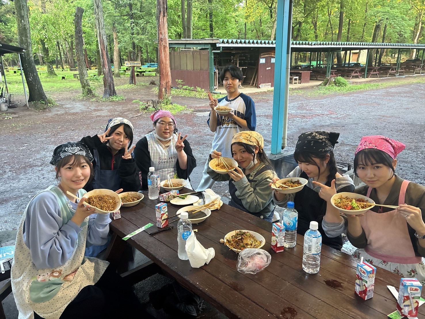 たくさん食べて大満足の様子でした