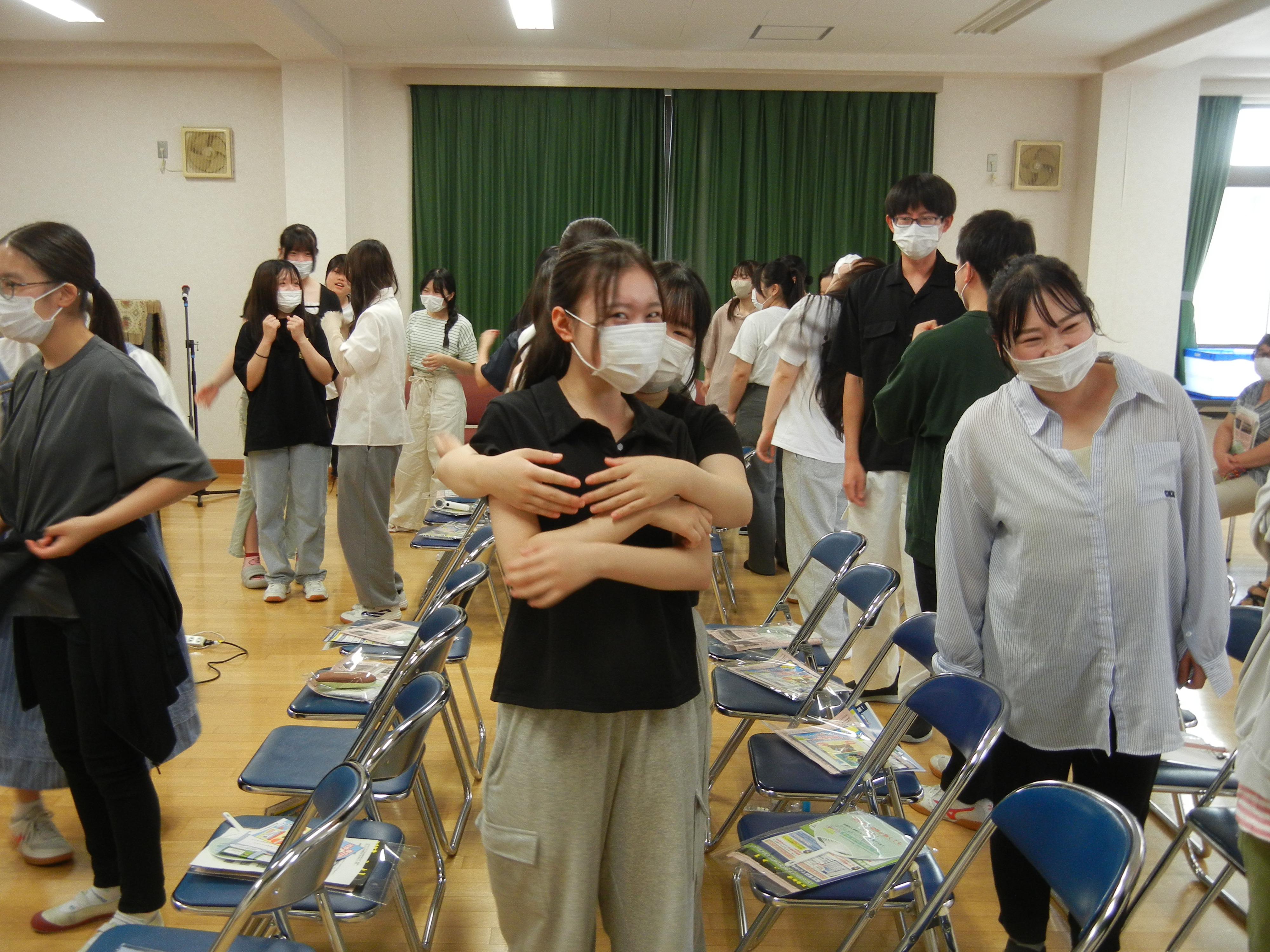 講義に参加し防犯に対する意識が高まりました