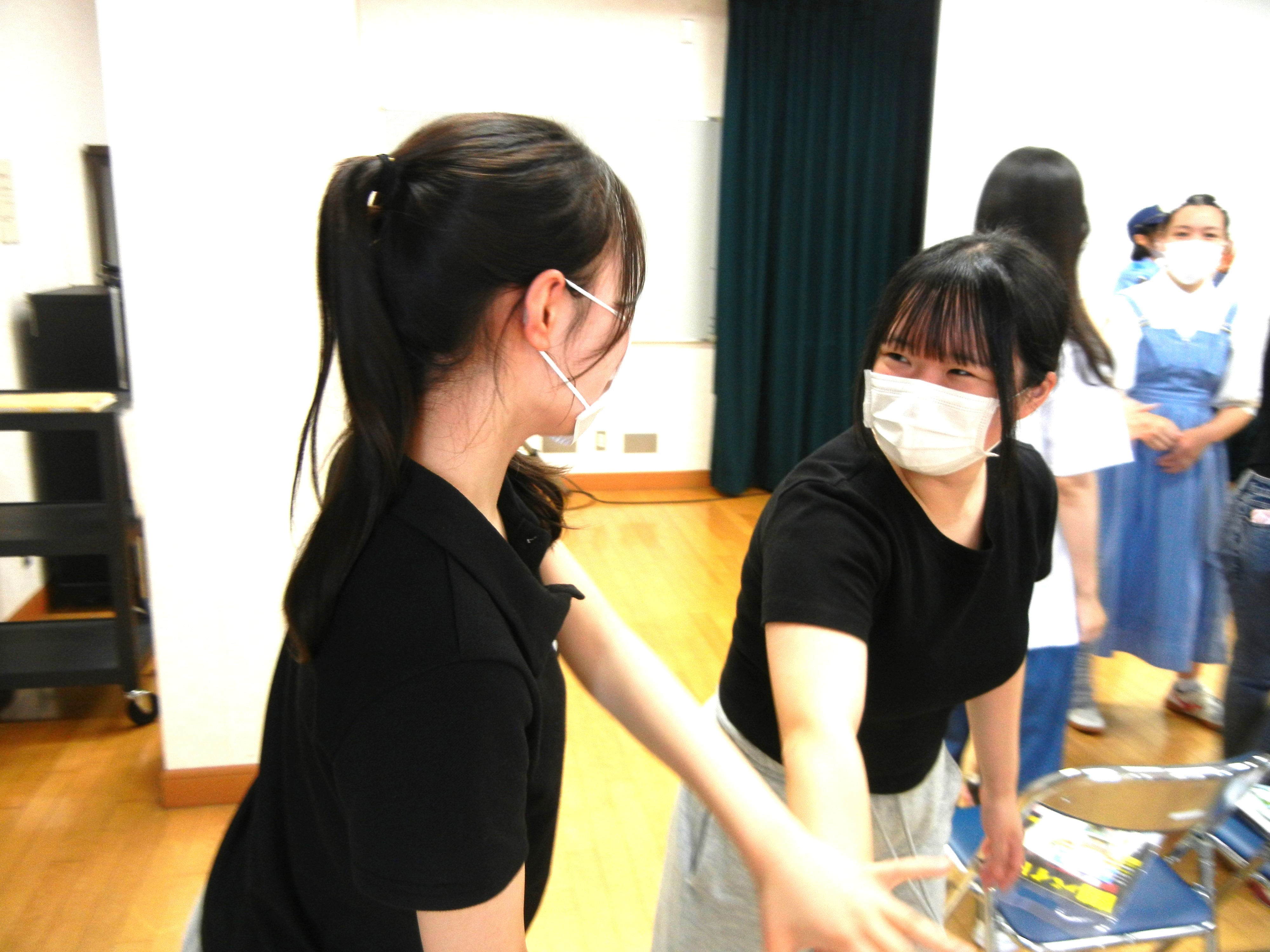 学生が護身術を初体験！