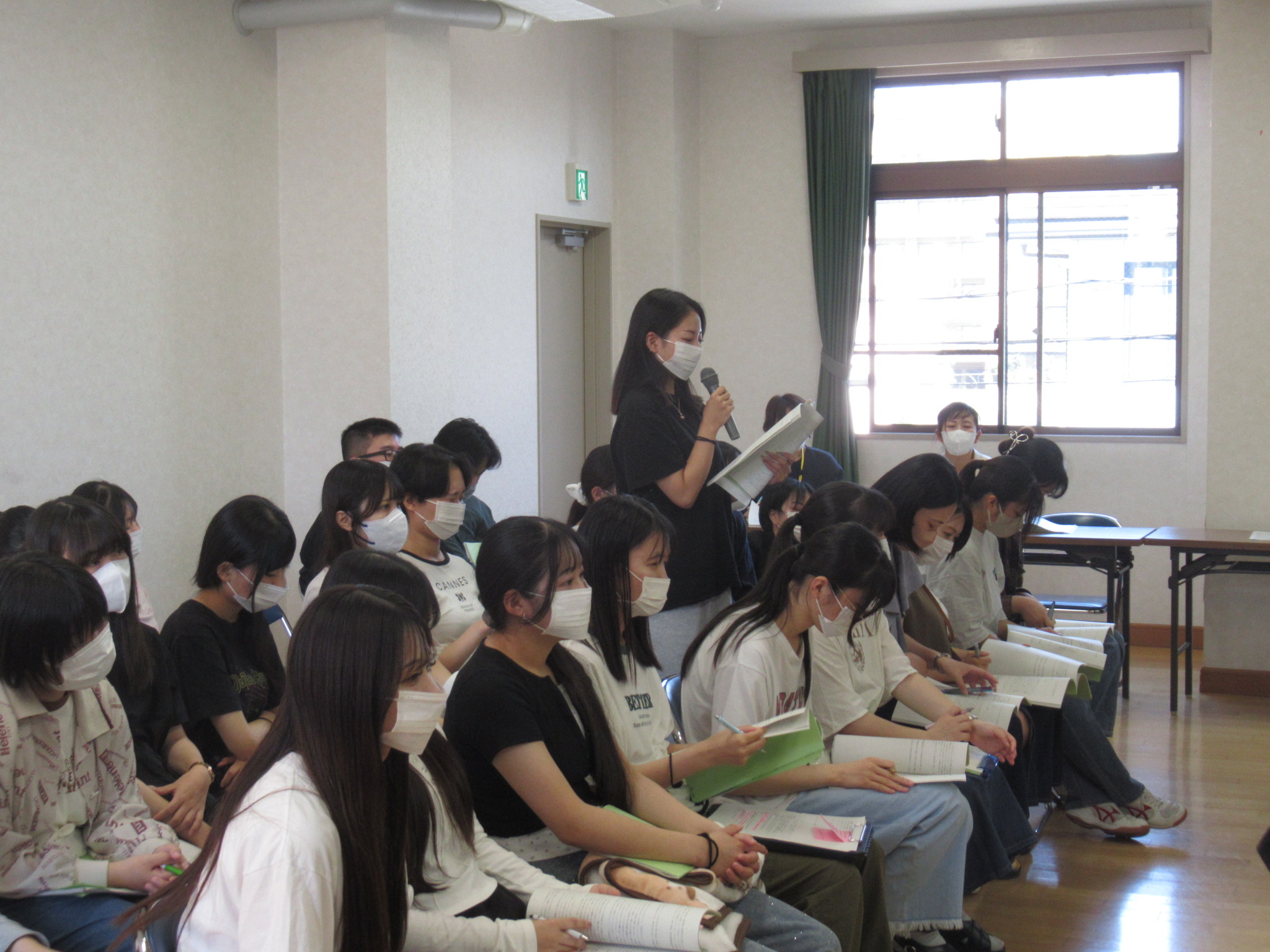 1年生・2年生からも質問が出て、真剣に取り組んでいる様子