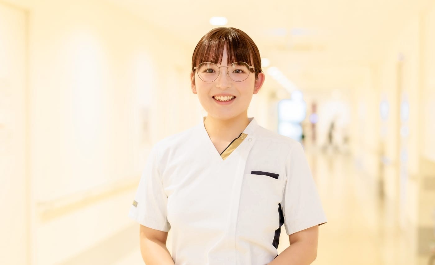 明るさと笑顔をモットーに、患者さんが親しみやすい看護師になる
